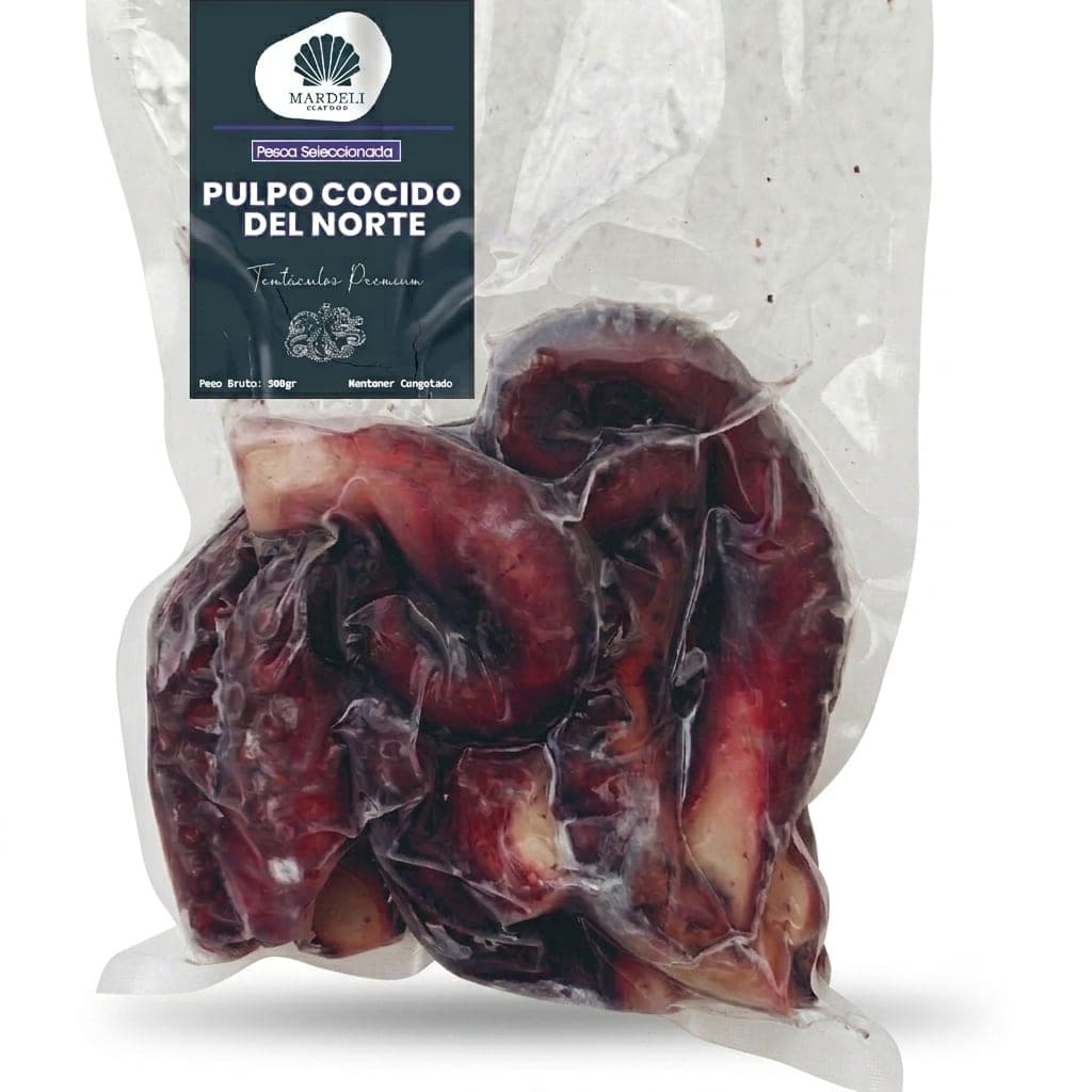 Pulpo cocido del norte · Tentáculos 500gr